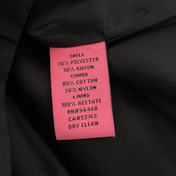 Betsey‎ Johnson Gray Sheath Dress Cap Short Sleeve Black Lace Overlay women’s 8 - Picture 13 of 13